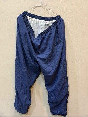 Vintage Nike Team Men's Windbreaker Track Nylon Pants Blue Sz XXL/TTG